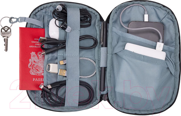 Изображение товара Сумка для аксессуаров Thule Subterra 2 PowerShuttle Medium TSPW401BLK / 3205040 (черный)