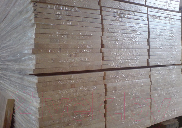 Изображение товара Мебельный щит Альфалес 40х1200х1200мм (сорт АВ, лиственница)