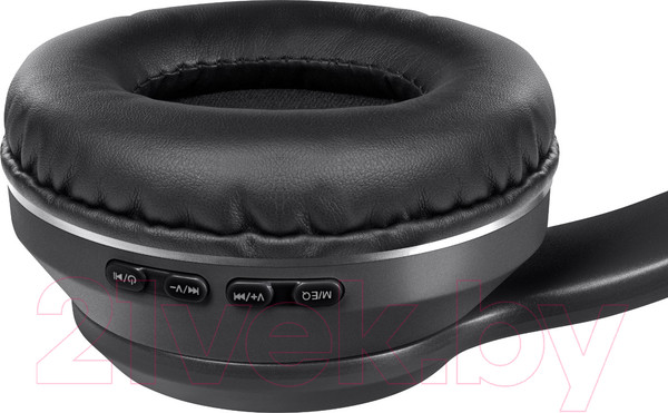 Изображение товара Беспроводные наушники Defender FreeMotion B595 / 63596 (черный/принт)