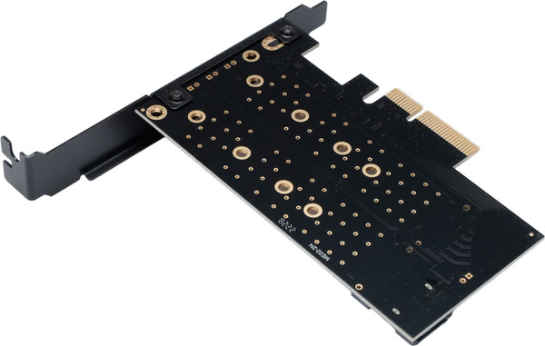 Изображение товара Адаптер для SSD диска Gembird MF-PCIE-NVME-SATA