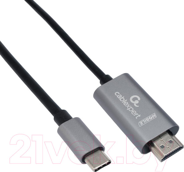 Изображение товара Кабель/переходник Cablexpert Type-C HDMI CCB-A-CM-HDMI-1.8M