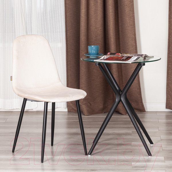 Изображение товара Стул Tetchair Breeze JSC-58 (бежевый/черный)