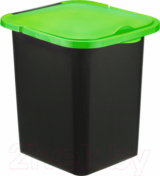 Изображение товара Мусорное ведро Idea Пуро М2475 (18л, ярко-зеленый)