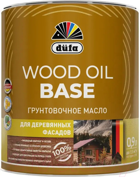 Изображение товара Масло для древесины Dufa Wood Oil Base (900мл)
