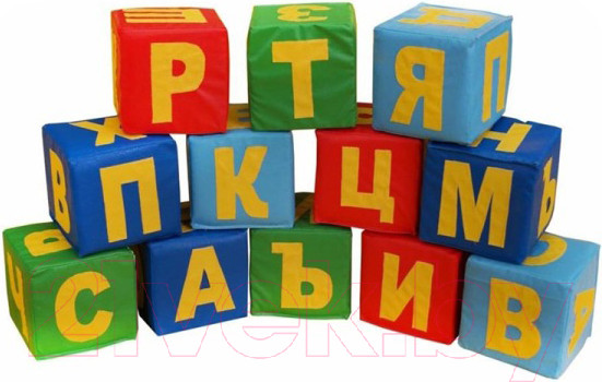 Изображение товара Мягкий комплекс Dinamika Буквы / ZSO-004396