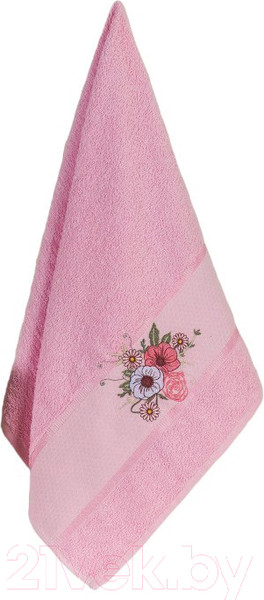 Изображение товара Полотенце Merzuka Duru 50x90 / 11962 (в коробке,розовый)