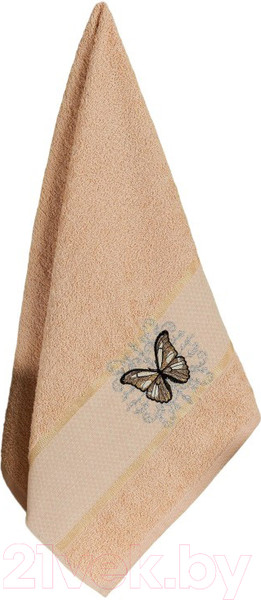 Изображение товара Полотенце Merzuka Kontes 50x90 / 11960 (в коробке,бежевый)