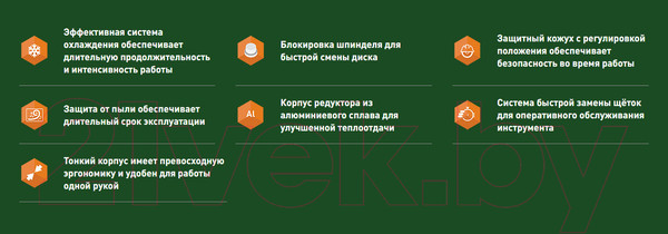 Изображение товара Угловая шлифовальная машина Oasis AG-72/115 NEW