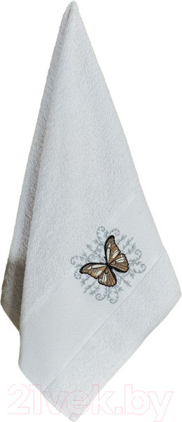 Изображение товара Полотенце Merzuka Kontes 50x90 / 11960 (в коробке,кремовый)