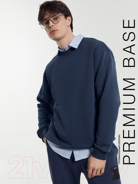 Изображение товара Свитшот Mark Formelle 121873/1 (р.96-170/176, морская глубина)