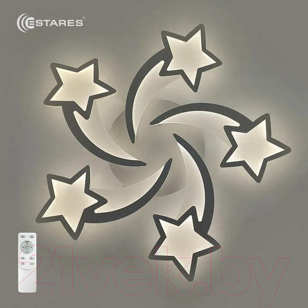 Изображение товара Люстра Estares Room Star 100W 5S-APP-695x70-WHITE/WHITE-220-IP20
