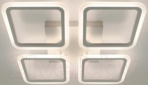 Изображение товара Люстра Estares Sonne 120W 4S-APP-550x550x70-WHITE/WHITE-220-IP20