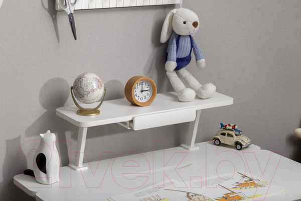 Изображение товара Полка для парты Растущая мебель Smart E611 навесная c подставкой