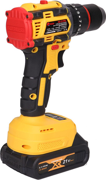 Изображение товара Аккумуляторная дрель-шуруповерт Edon AD-21PBL