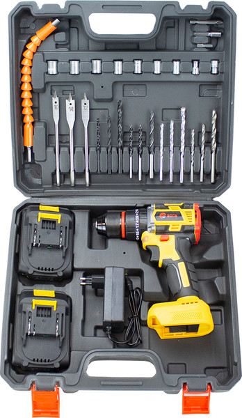 Изображение товара Аккумуляторная дрель-шуруповерт Edon AD-21PBL