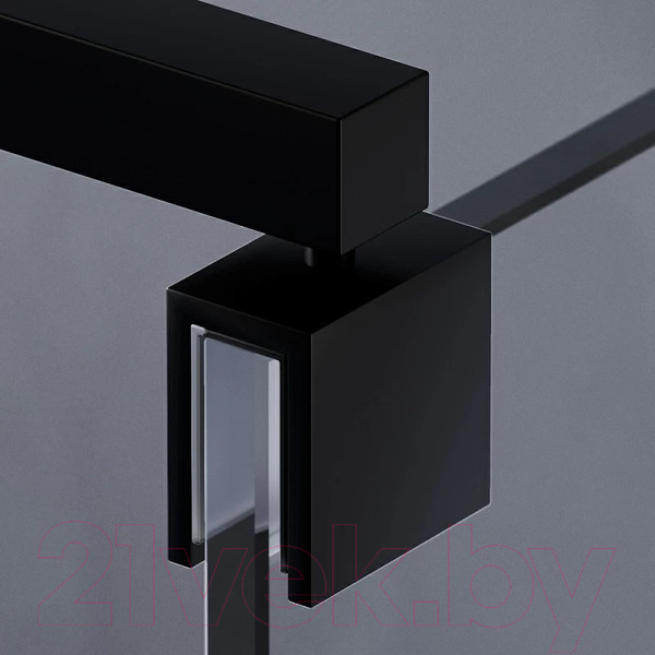 Изображение товара Душевая стенка AM.PM Func 110x200 / W84WI-110-F1-BTE (черный/прозрачное стекло)