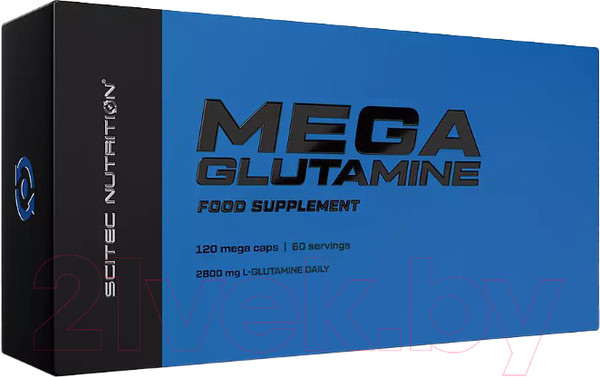Изображение товара L-глютамин Scitec Nutrition Mega Glutamine Scitec Nutrition (120шт)