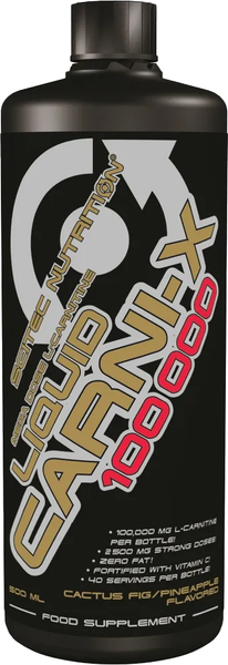 Изображение товара L-карнитин Scitec Nutrition Carni X Liquid 100 000 (500мл, кактус-ананас)