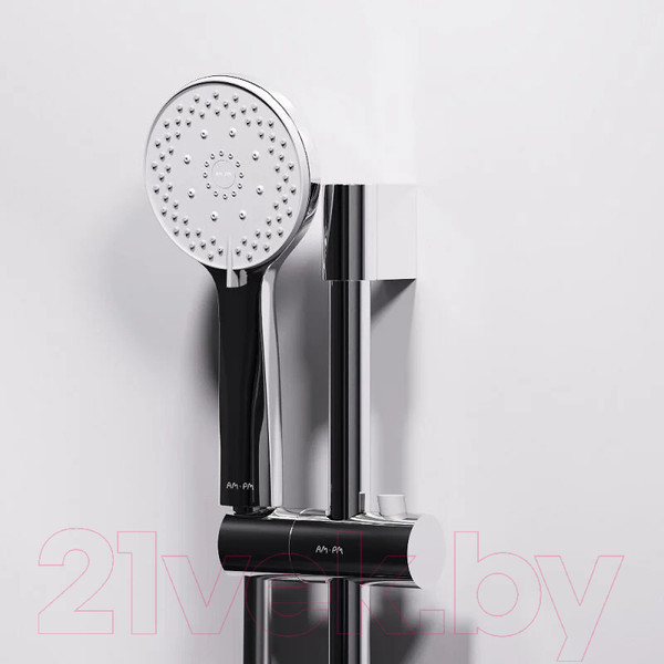 Изображение товара Душевая кабина AM.PM X-Joy 90x90 / W94C-401-090MT (хром матовый/прозрачное стекло)