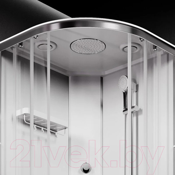 Изображение товара Душевая кабина AM.PM X-Joy 90x90 / W94C-401-090MT (хром матовый/прозрачное стекло)