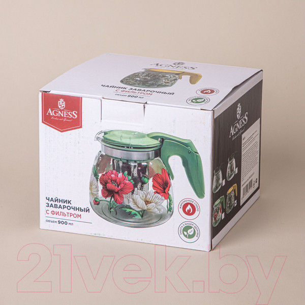 Изображение товара Заварочный чайник Agness 885-111