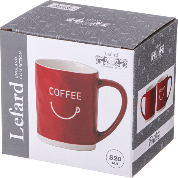 Изображение товара Кружка Lefard Coffee 260-986 (красный)