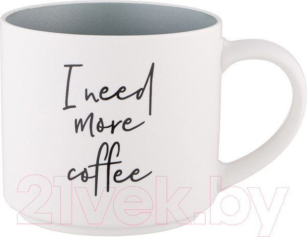 Изображение товара Кружка Lefard I Need More Coffee 260-982