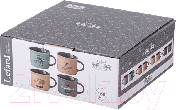 Изображение товара Набор кружек Lefard Coffee / 260-953 (4шт)