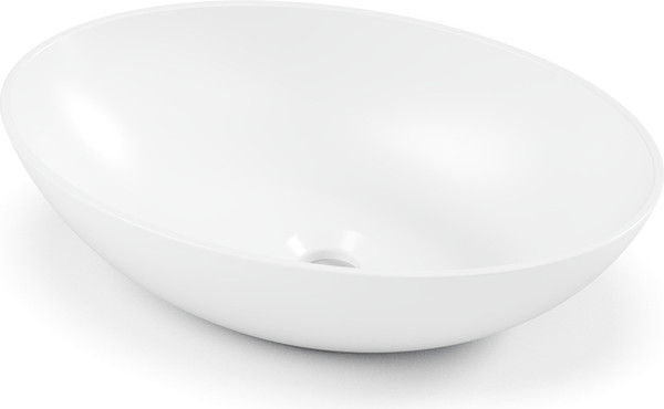 Изображение товара Умывальник Belux Дубай Д-480 (18, белый матовый/Solid Surface)