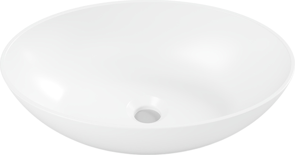 Изображение товара Умывальник Belux Дубай Д-480 (18, белый матовый/Solid Surface)