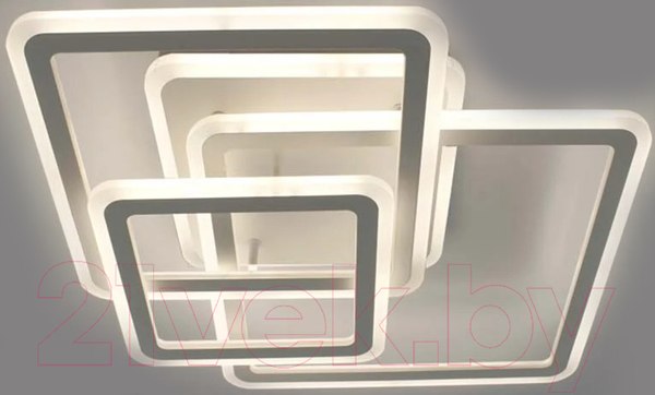 Изображение товара Люстра Estares Sonne 90W 4S-APP-525x525x110-WHITE/WHITE-220-IP20