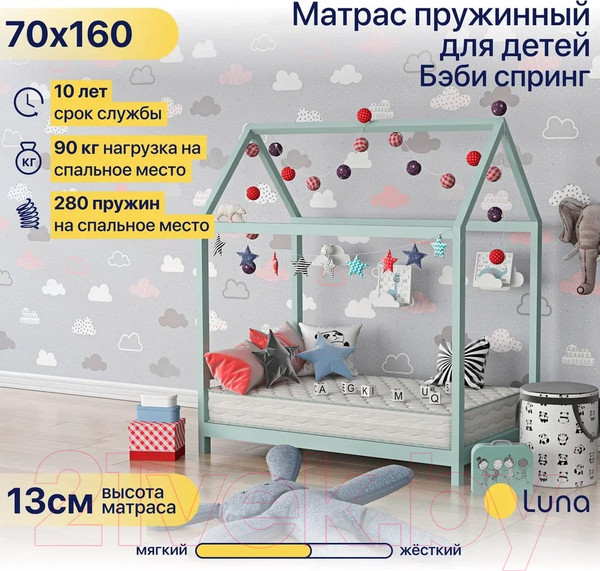 Изображение товара Детский матрас Luna Baby Spring 70x160