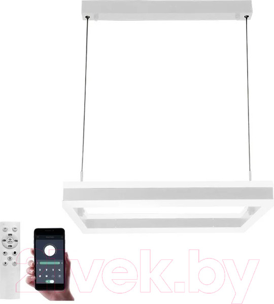 Изображение товара Потолочный светильник Estares Stella 100WS-APP-500x500x1200-WHITE/WHITE-220-IP20