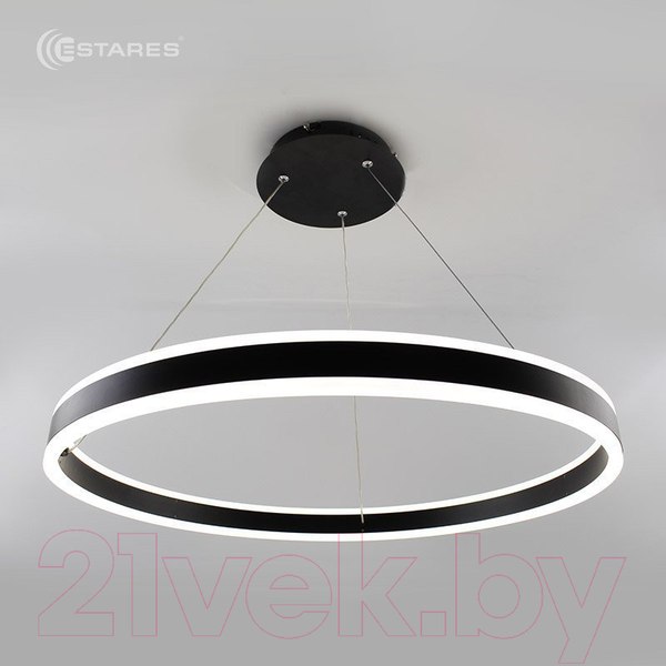 Изображение товара Потолочный светильник Estares Stella 96W R-APP-600x1200-BLACK/WHITE-220-IP20