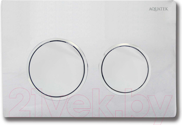 Изображение товара Кнопка для инсталляции Aquatek Small TDI-0000002 (хром глянцевый)