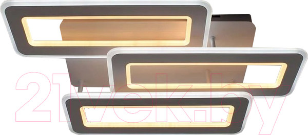 Изображение товара Люстра Estares Triplex Double 110W 3L-APP-650x370X140-WHITE/WHITE-220-IP20