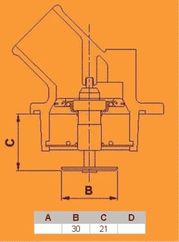 Изображение товара Термостат автомобильный Vernet-Calorstat TH6249.92J