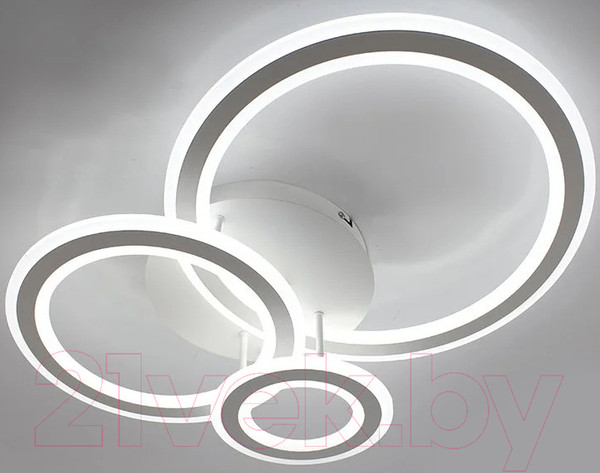 Изображение товара Люстра Estares Triplex Round 108W 3R-APP-713х492х128-WHITE/WHITE-220-IP20