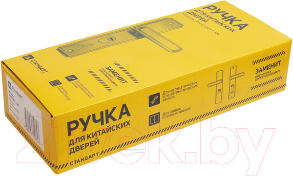 Изображение товара Ручка дверная Аллюр Стандарт РН-СТ261 Y SN