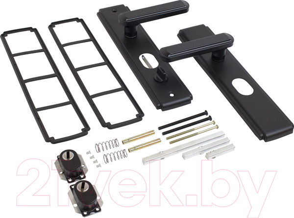 Изображение товара Ручка дверная Аллюр Стандарт РН-СТ261 Y BL