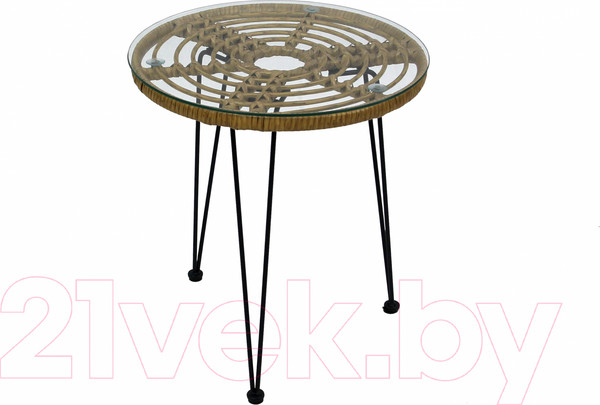 Изображение товара Комплект садовой мебели Garden Story Адриан Мини / GS008 (бежевый/синий)