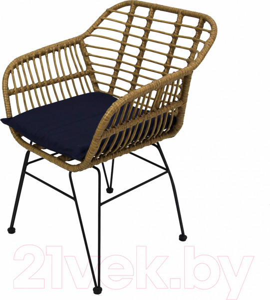 Изображение товара Комплект садовой мебели Garden Story Адриан Мини / GS008 (бежевый/синий)