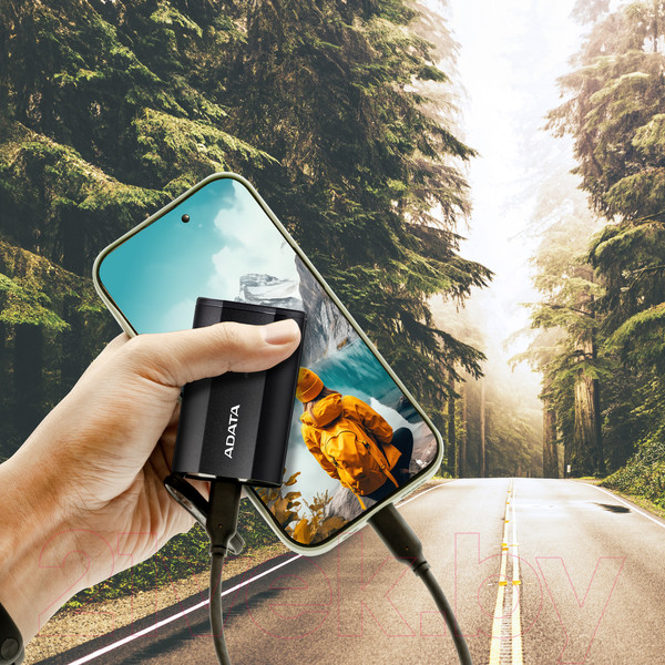 Изображение товара Внешний жесткий диск A-data SD810 4TB (SD810-4000G-CBK)