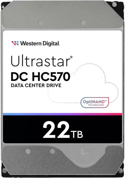Изображение товара Жесткий диск Western Digital Ultrastar DC HC570 22TB (WUH722222ALE6L4)