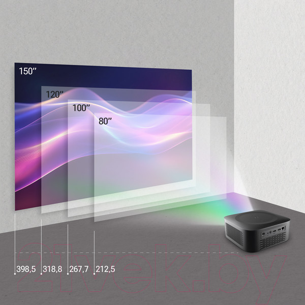 Изображение товара Проектор Cactus CS-E2.SG (черный)