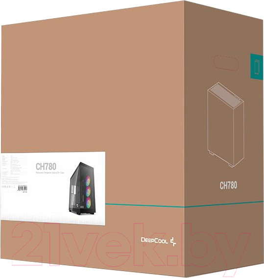 Изображение товара Корпус для компьютера Deepcool CH780 Black (R-CH780-BKADE41-G-1)