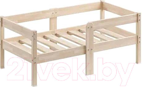 Изображение товара Кровать-тахта детская Домаклево Легос компакт 70x140 (натуральный)