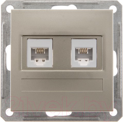 Изображение товара Розетка Systeme (Schneider) Electric W59 RSI-251TT-4-86