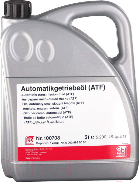 Изображение товара Трансмиссионное масло Febi Bilstein 100708 (5л)