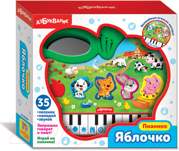 Изображение товара Развивающая игрушка Азбукварик Яблочко / AZ-1991